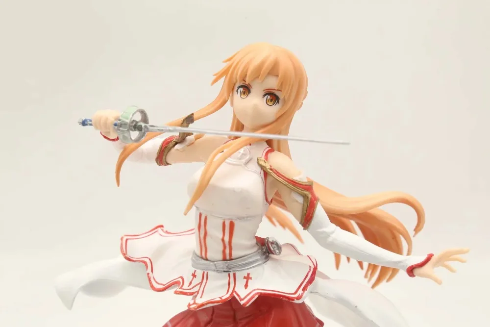 Anime Kardas Meno Internete SAN Yuuki Asuna Riteriai Kraujo Kino Ver. PVC figūrėlių Kolekcija Modelis Žaislai 20cm