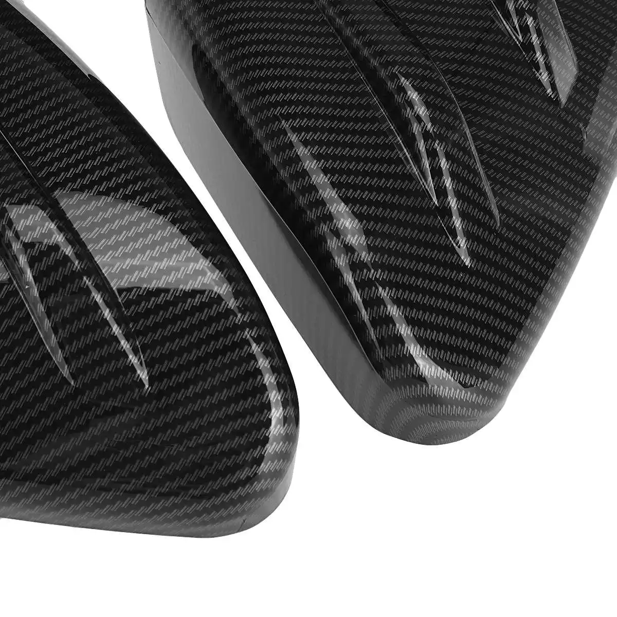 ABS Anglies Pluošto Atrodo 2xCar Galinio vaizdo Veidrodėlio Dangtelis Add-on Honda Pilietinio 2016-2020 Šoninės Durys galinio vaizdo Veidrodis Bžūp Apima