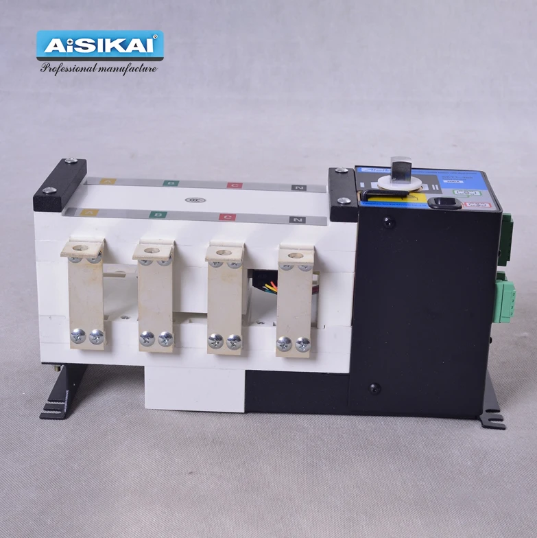 AISIKAI 4P 300A ATS valdytojas dual power automatinis perkėlimas jungiklis dalys, 220V, 380V elektros dyzelinio generatoriaus kolegijos valdybos 3phase