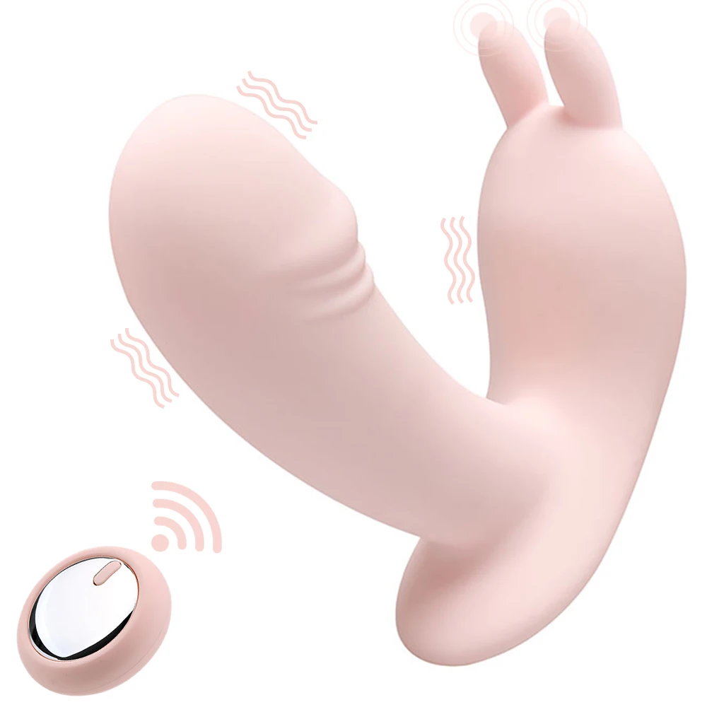 Mielas Nešiojami Moterų Vibratorius Belaidžio Nuotolinio Valdymo Masturbacija Vibratorių G-spot Klitorio Stimuliatorius Sekso Žaislas Moterims Suaugusiųjų Žaislas