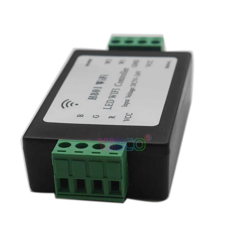 H801 RGBW WiFi LED Valdiklis RGBW led Šviesos Juostelės juosta DC5-24V įvestis;4CH*4A produkcija