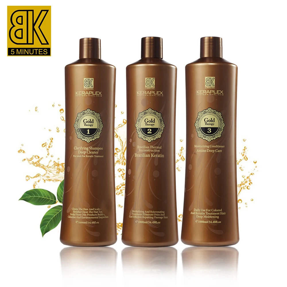 Plaukų Tiesinimo Remonto Žalą, Plaukų Produktų, Baltymų Brazilian Keratin Plaukų Gydymą + Valymo Šampūnas Plaukų Priežiūros Rinkinys
