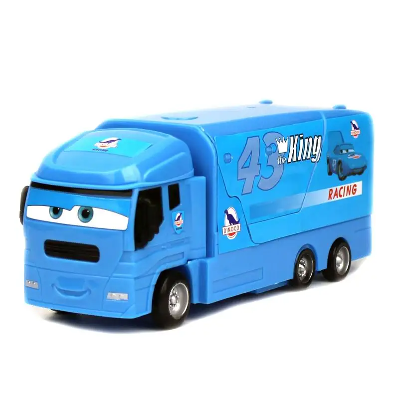 Disney Pixar Automobilių Žaislai Žaibas McQueen Mack Dėdė Sunkvežimių Veiksmų Skaičius, Žaislų Diecast Modelio Automobilių Vaikams, Gimtadienio Dovanos, Žaislai