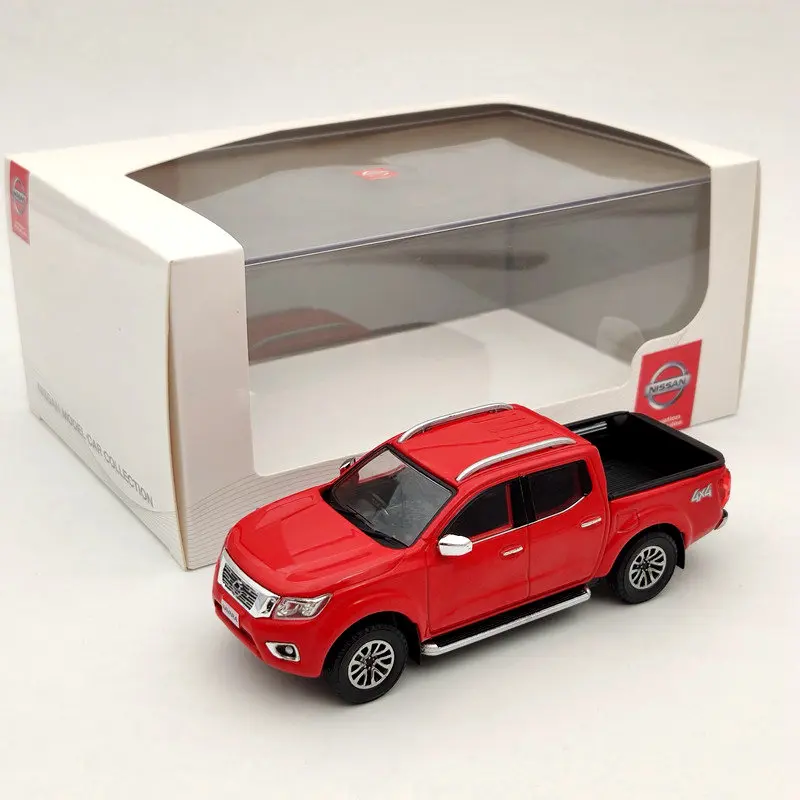 1/43 N~san Navara 4x4 Pikapas Raudona Diecast Modeliai Ribota Kolekcija Auto Žaislai Automobilių Dovana