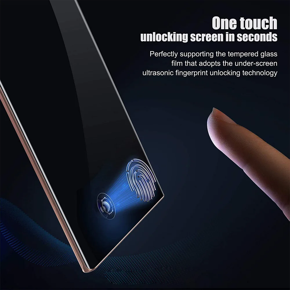 UV Klijai Grūdintas Stiklas Screen Protector, Plėvelės Samsung Galaxy S8 S9 S10 S20 Plus Pastaba 8 9 10 20 Ultra Sprogimo Įrodymas