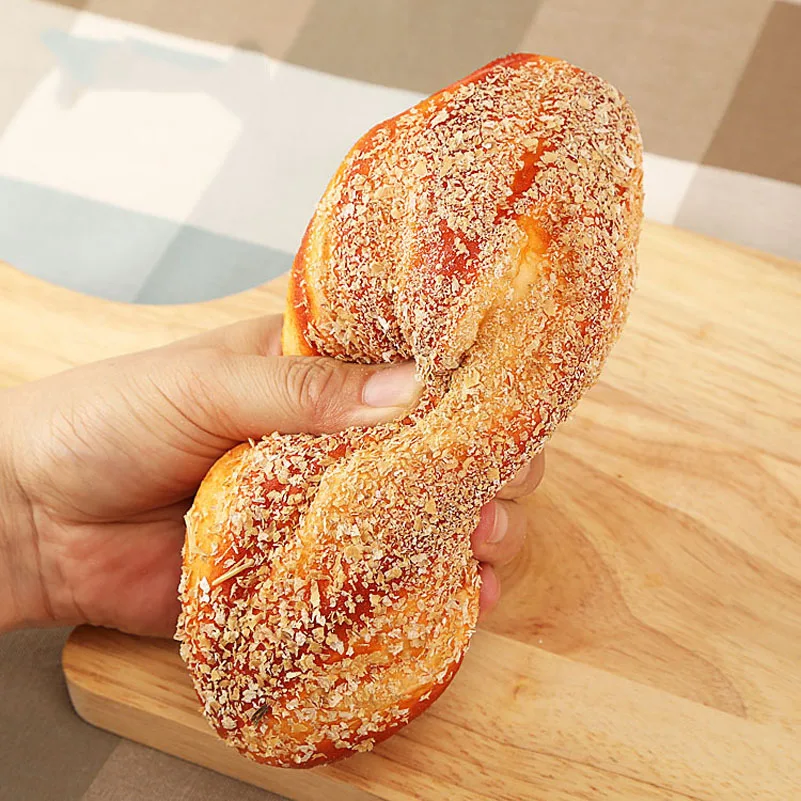 1PCS PU Dirbtinės imitavimo modelio duonos Europos ovalo dėl milteliai papuošalų fotografijos rekvizitai namų puošybai vitrinos