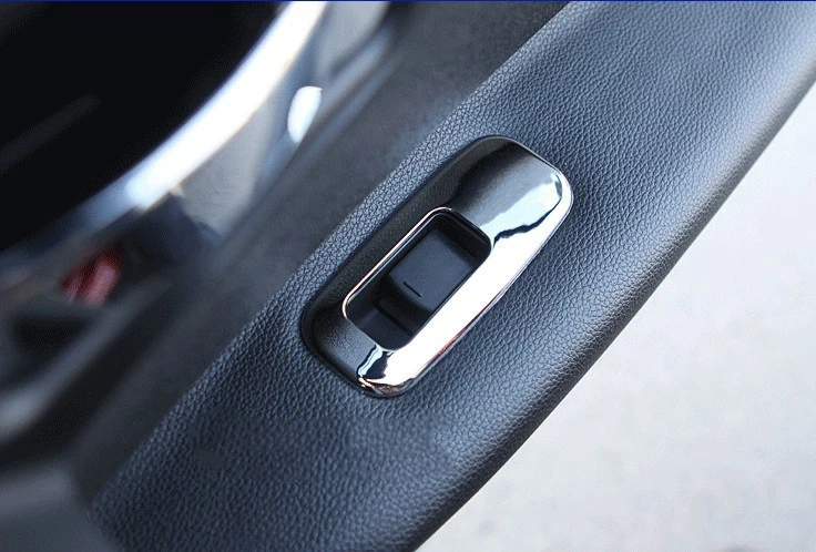 Automobilių lipdukai, Langų pakėlimo valdymo skydelyje ABS Chromo apdaila Padengti Nissan Qashqai J10 2011 2012 2013