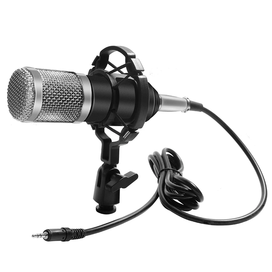 Bm-8 800 Spalvų Kondensatoriaus Mikrofonas, BM800 Mikrofon KTV Bm 800 Mic Su Shock Mount Radijo Profesionalus Studija Mikrofonas