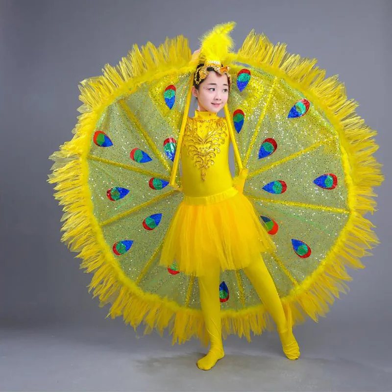 Blizgučiais Suaugusių Vaikų Mergaičių Povas šokių suknelė Sportinių rezultatų šokių Suknelė Komplektus Merginų Etape dėvėti šokių kostiumai