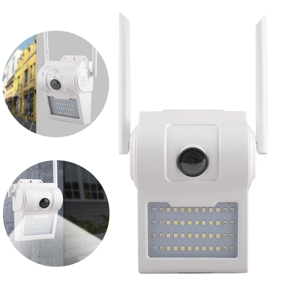 Lauko WiFi IP Kameros 1080P HD Wireless Camera 32 LED Šviesos IR Garso ir Vaizdo IP66 atsparus Vandeniui Sode CCTV Saugumo Kameros