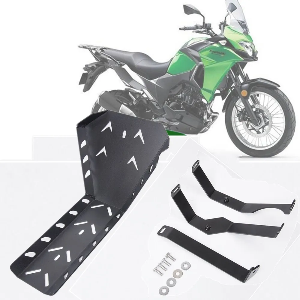 Už Kawasaki Versys-X 300 KLE300 KLE-300 2017 2018 2019 Motociklo Variklio apsauga Raštas Bash Slydimo Plokštė Versys X 300 KLE 300