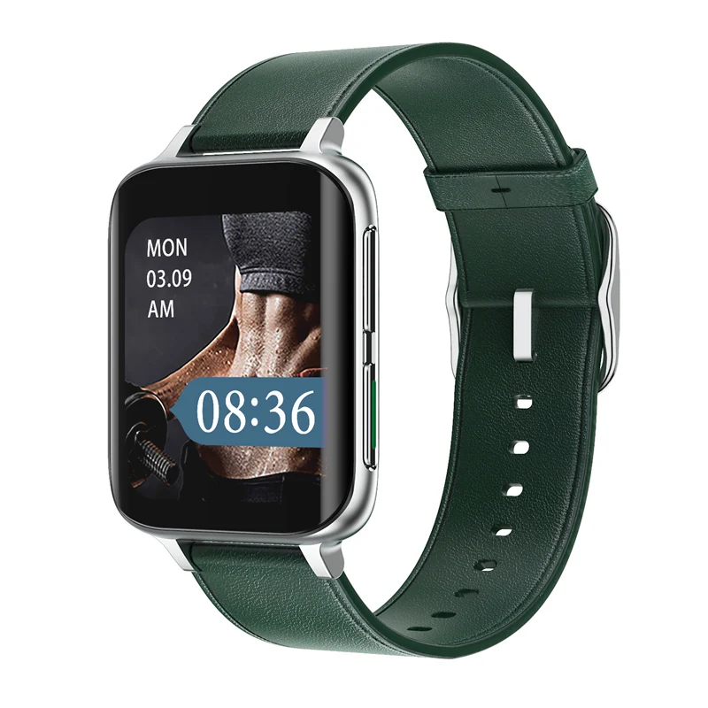 1.78 colių Smart Watch Vyrų EKG 420*485 Užsakymą Žiūrėti Veido Kraujo Spaudimo Deguonies Fitness Tracker Širdies ritmo DT93 Smartwatch PK W46