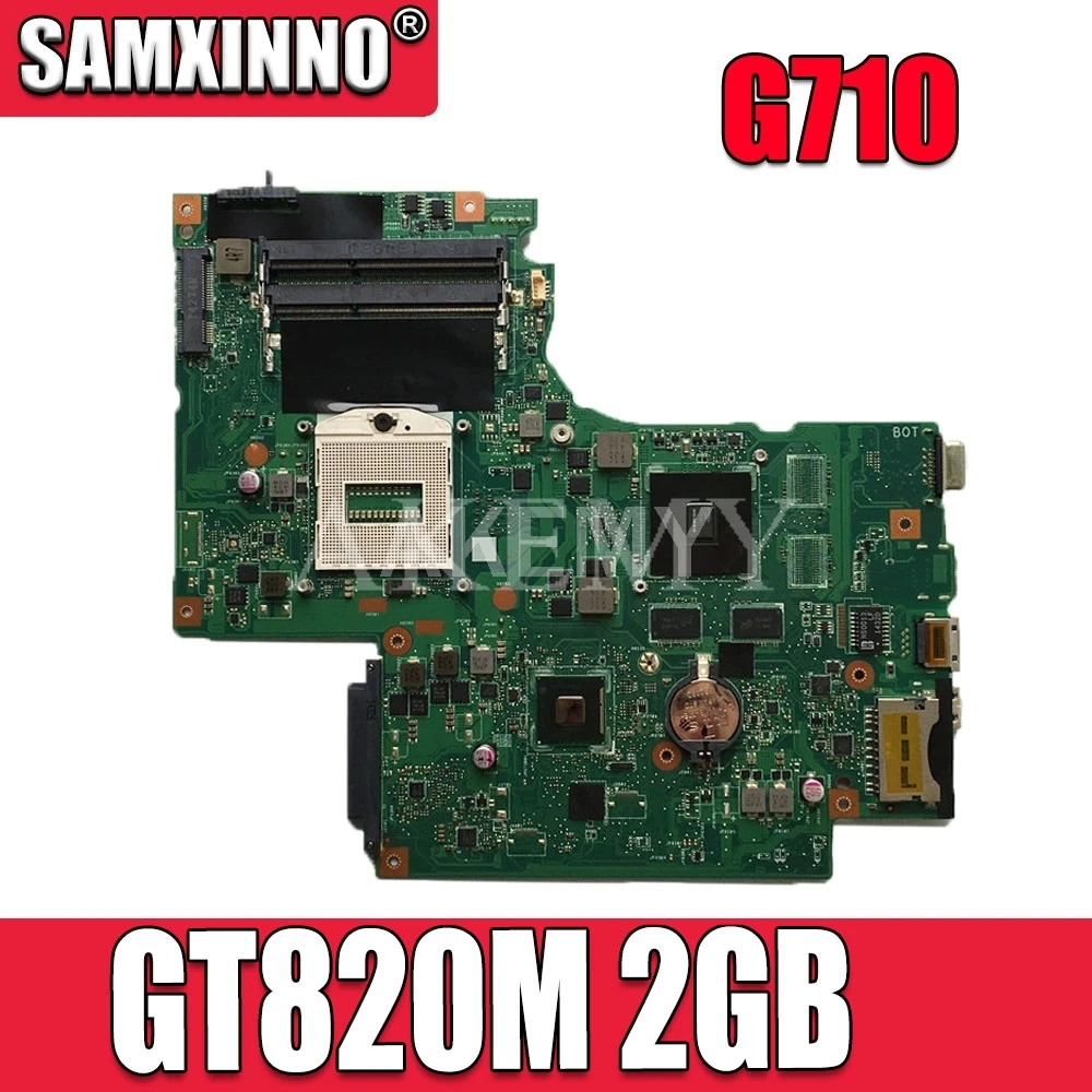 Naujų Darbo DUMB02 mainboard Lenovo G710 Nešiojamojo kompiuterio pagrindinę Plokštę su 