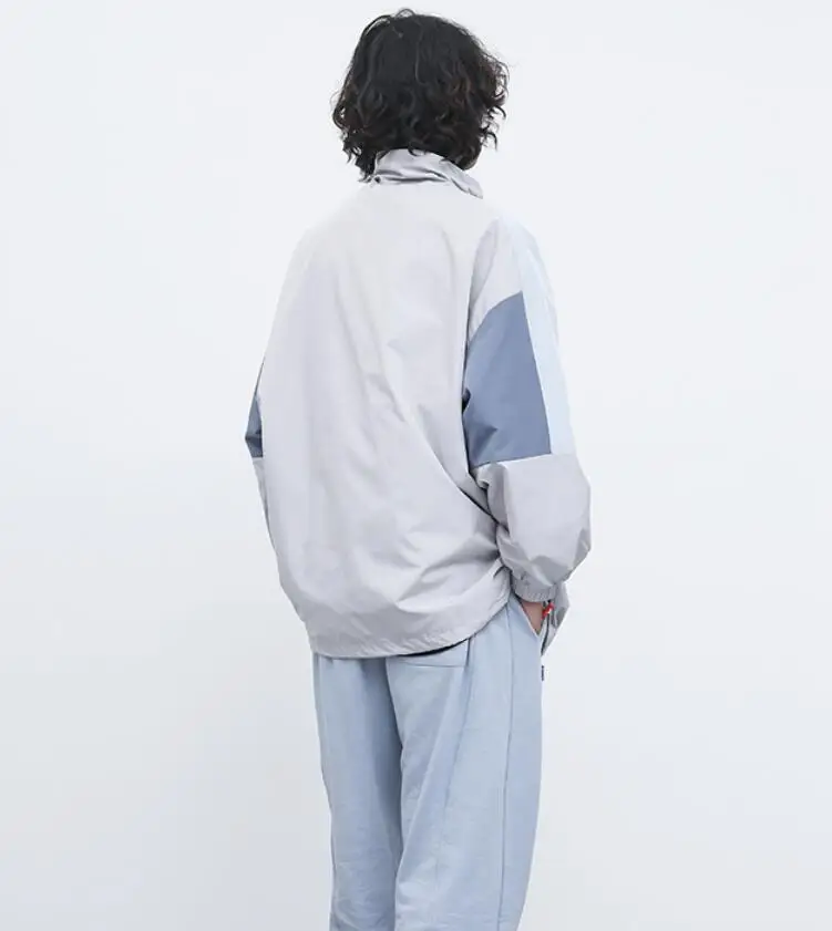 2020 m. Rudenį naujų Kolegija stiliaus Susiuvimo spalvos Striukė Vyrams Kailis Japonų gatvės ilgomis rankovėmis Atsitiktinis laisvas Žmogus, Viršutiniai drabužiai w1171