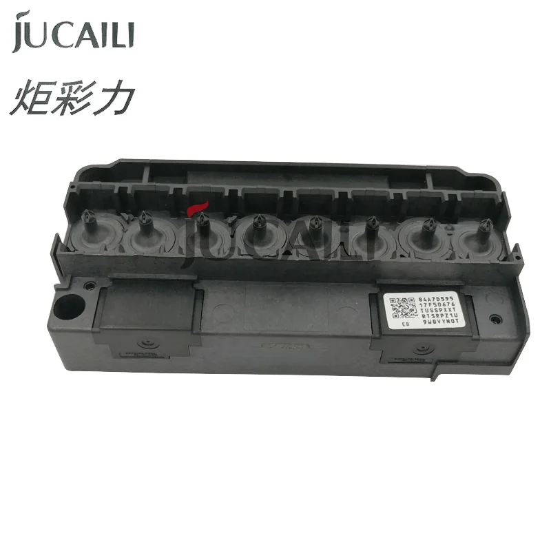 Jucaili originalus DX5 printhead tirpiklis kolektorius braižytuvai spausdintuvo DX5 tirpiklis adapteris F186000 DX5 spausdinimo galvutė dangtis