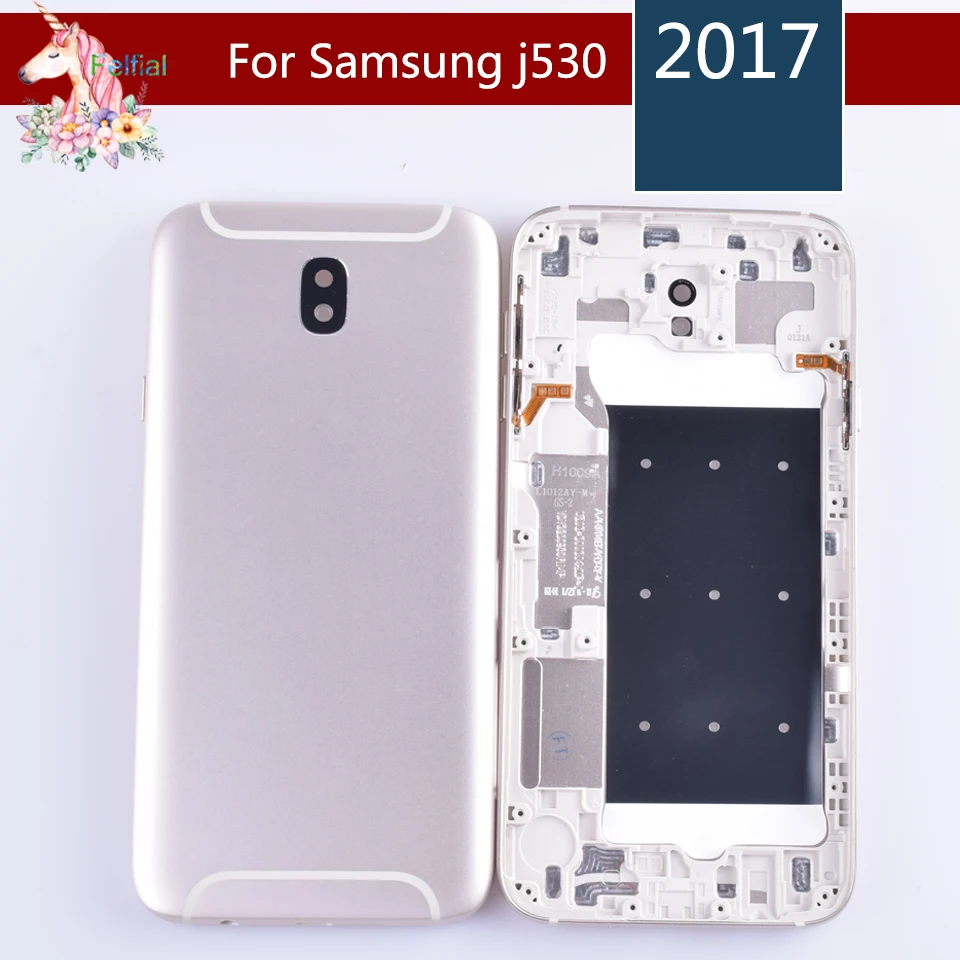 Samsung Galaxy J5 2017 J530 J530F Korpusas, Baterijos Dangtelis Durys Galinis Važiuoklės Atgal Atveju Būsto Pakeitimo