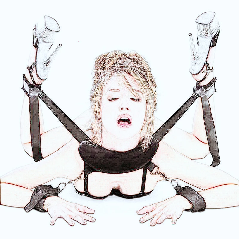 Antrankiai & Kulkšnies Rankogaliai BDSM Bondage Tvirtinimo Nelaisvėje Fetišas Vergas Suaugusiųjų Žaidimai Erotinis Sekso Žaislai, Moters, Poros Sekso Produktai