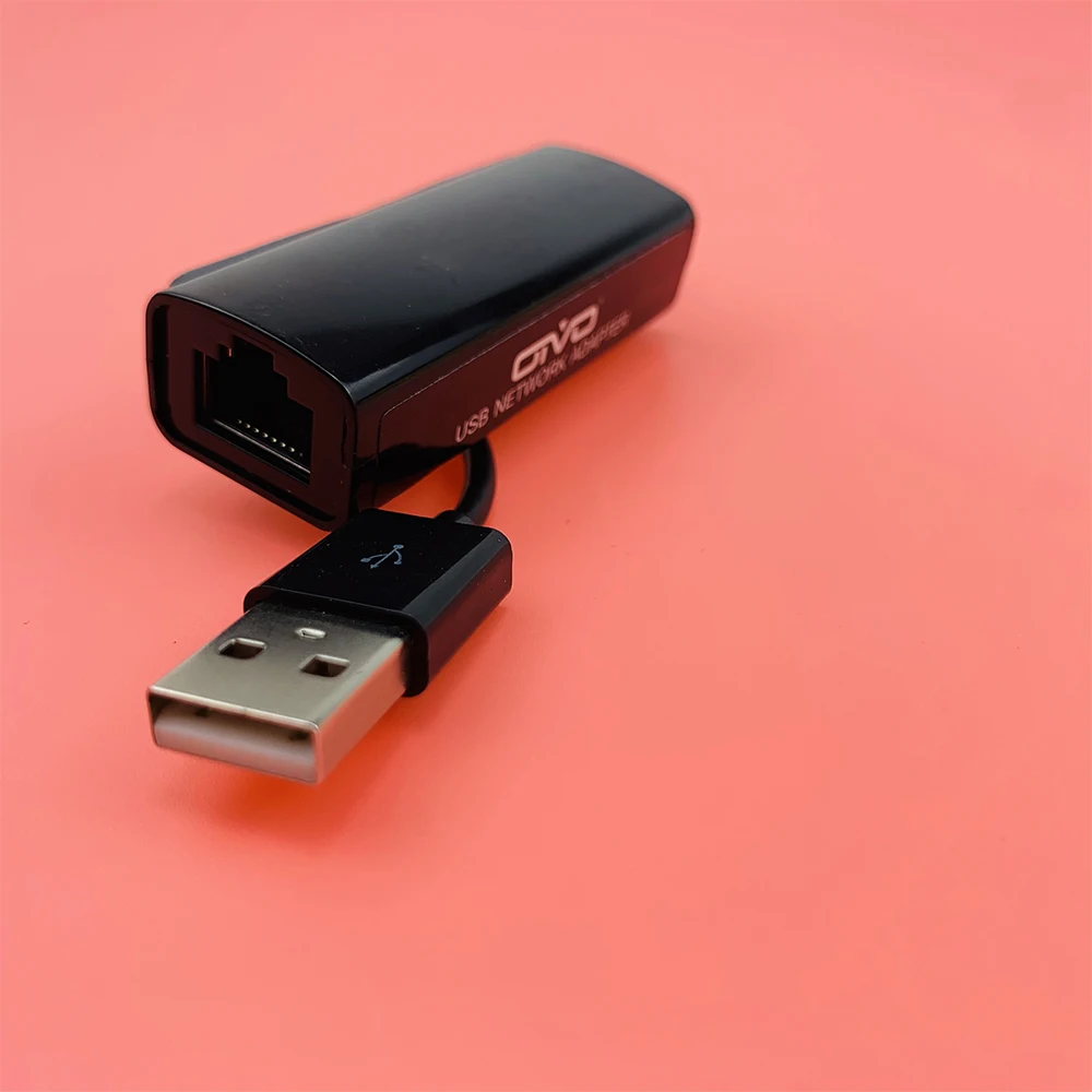 2020 USB Ethernet Adapter USB 2.0 10/100 Mbps Tinklo Plokštę į RJ45 Lan Windows 10 Nintend Jungiklis Ethernet USB Adapteris