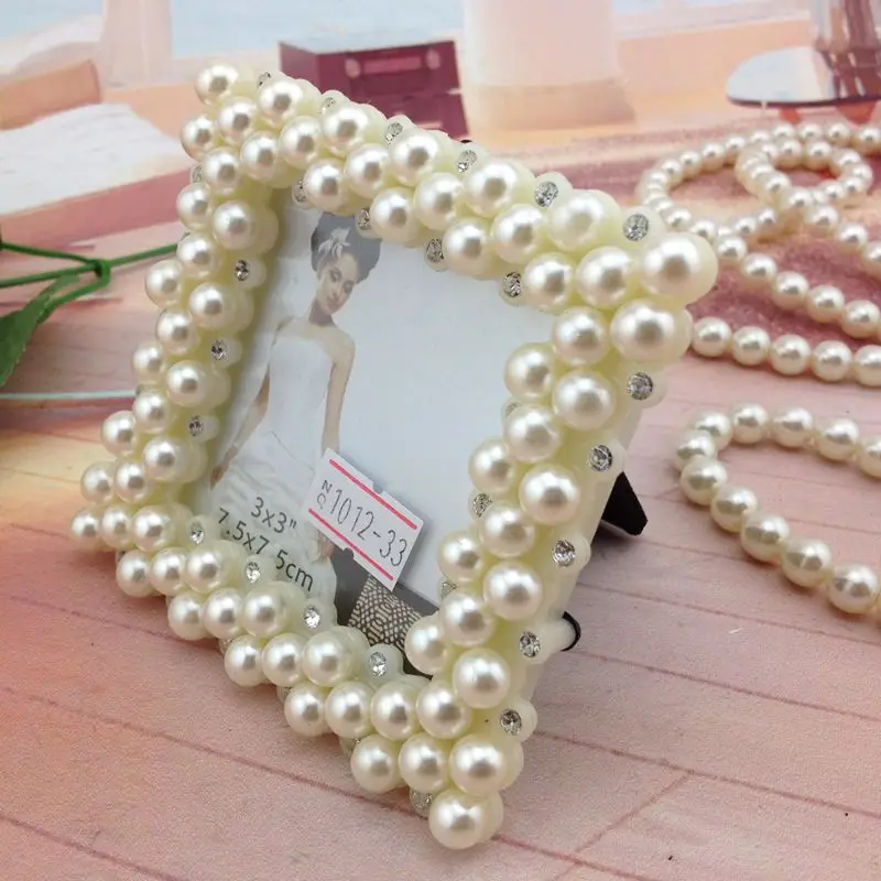 Europos stiliaus perlas foto rėmelis apdailos paveikslėlio rėmelius studija vestuvių foto dovanos foto rėmelis namų puošybai rėmo sielovados p