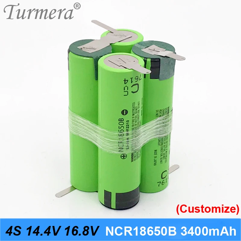 4s baterija 18650 pack ncr18650b 3400mah 16.8 v 14,4 v suvirinimo, litavimo, baterija atsuktuvas įrankiai baterija individualų baterija jan1