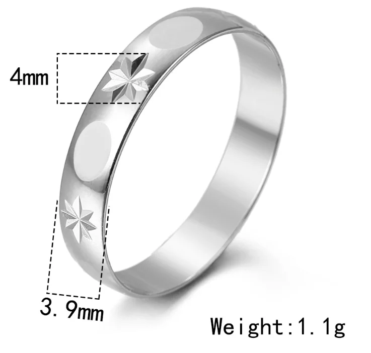 YGU74 925 Sterlingas Sidabro Žiedas moterų imitacija žiedo cirkonis moterų žiedas