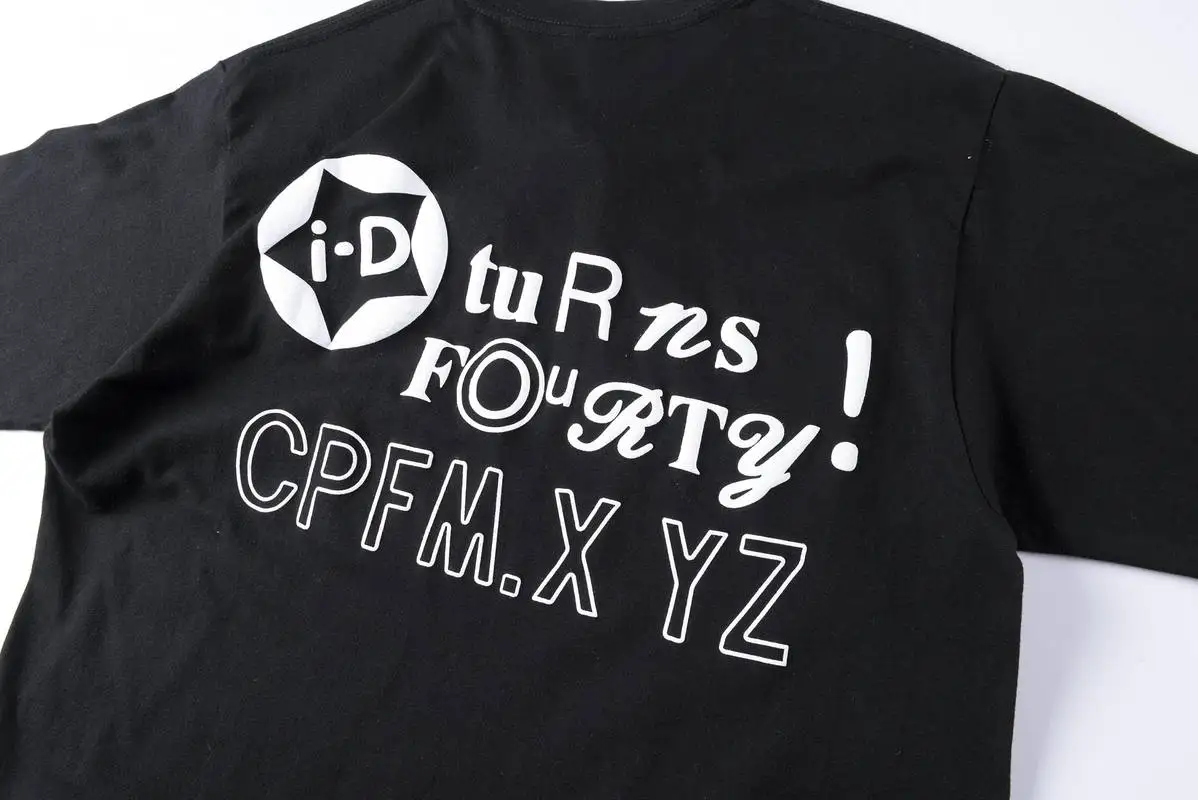 CPFM XYZ Marškinėlius Grafiti Šypsena Veide man PATINKA JUMS CPFM.XYZ W. W. C. D hip-hop Kanye West Hip-Hop Streetwear Vyrai Moterys CPFM T-shirts