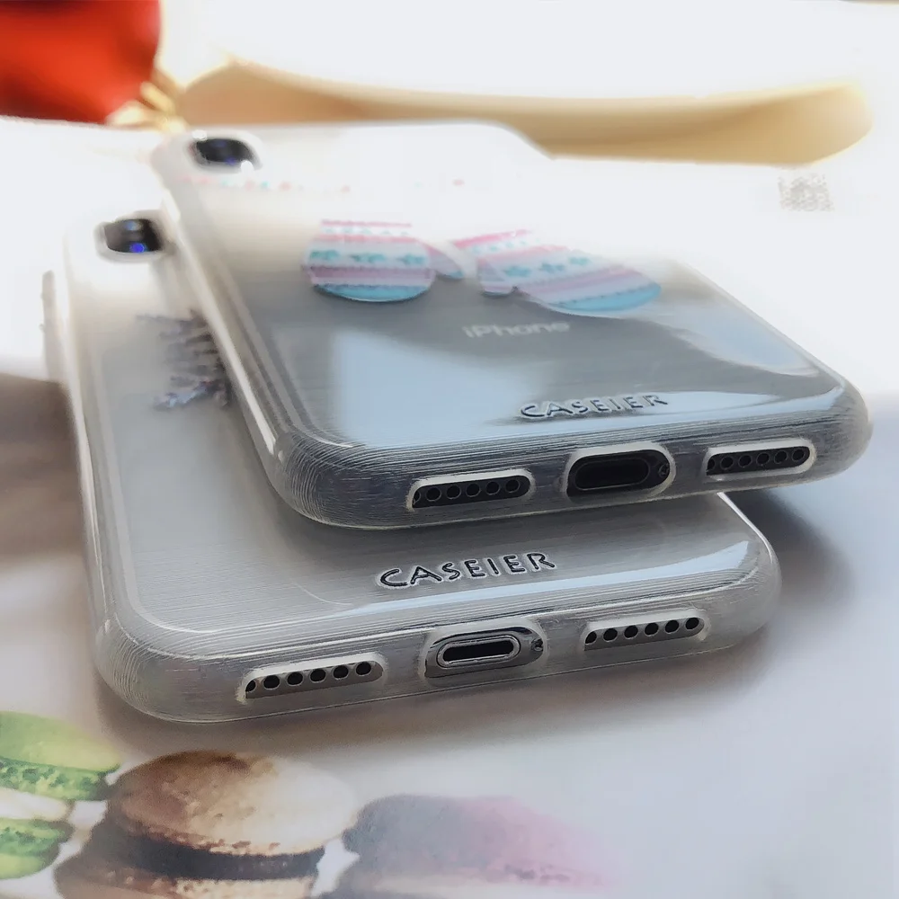CASEIER 2020 Kalėdų Telefono dėklas Skirtas iPhone 11 Pro X XS Max Silikono Minkštas Funda 