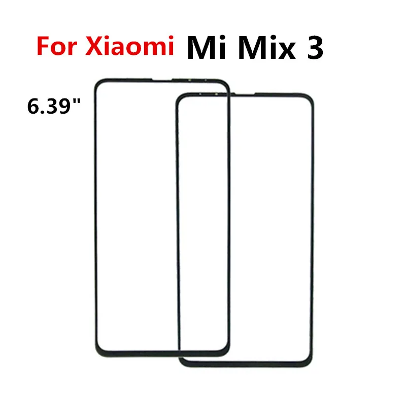 Už XiaoMi Mi Mix Mix 2 3 Mix 2S Jutiklinis Ekranas, Priekinis Išorinis Ekranas touch Panel Stiklo Dalių Remontas, Pakeisti xiaomi sumaišykite 2 2s