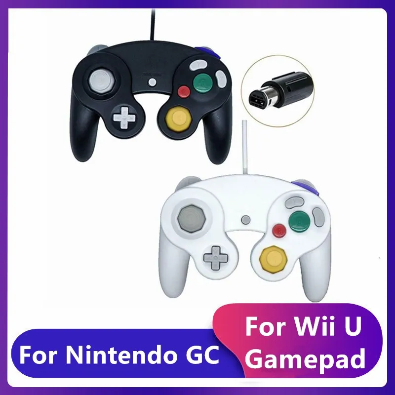 Laidinio Gamepad Už Nintend NGC GC Už Gamecube Valdytojas, Wiiu, Wii Gamecube Už Kreiptuką Joypad Žaidimas Priedai
