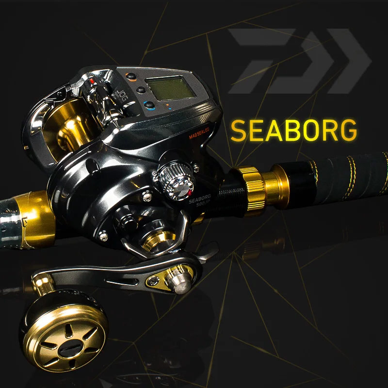 Fshing ritės Seaborg 500jp Elektros žvejybos ritės, pagamintas japonijoje, Giliai jūros žvejybos