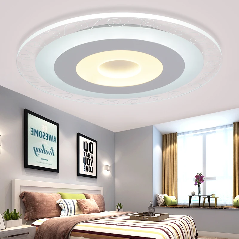 Šiuolaikinių LED Lubų Šviesos Modelis Ultra Plonas Smart Led Lubų šviestuvas Apšvietimas Paviršiaus Sumontuoti Lubų lempa Kambarį Miegamasis