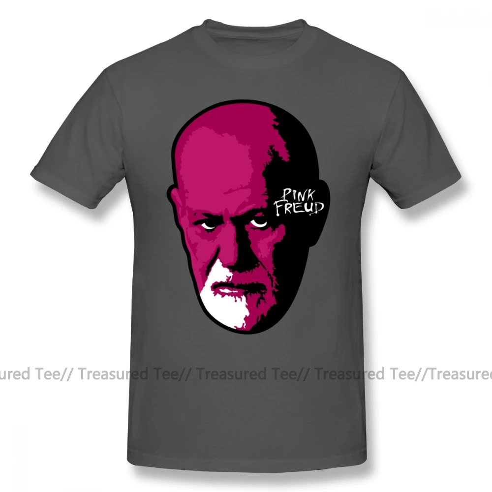 Freud Marškinėliai Pink Freud, T-Marškinėliai, Trumpas Rankovėmis Medvilnė Tee Marškinėliai Juokinga Streetwear Grafinis Vyras Plius dydžio Marškinėlius
