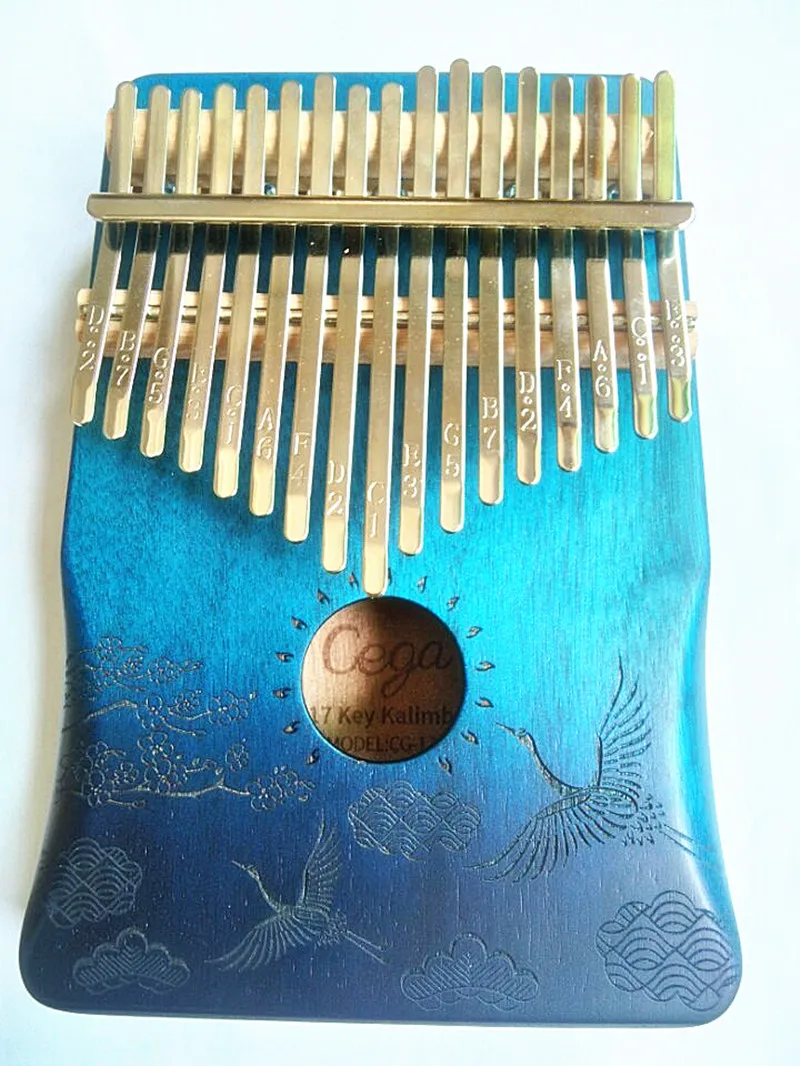 17 Klavišus Kalimba Nykščio Fortepijonas Aukštos Kokybės Mediena, Raudonmedžio Kūno Muzikos Instrumentas Su Mokymosi Knygos Melodiją, Plaktukas, skirtas pradedantiesiems