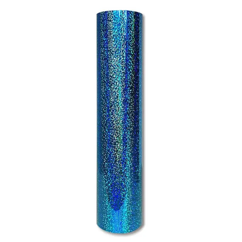 Šilumos perdavimo vinyl Holograma šilumos pressr vinilo mėlyna spalva geležies perdavimo vinilų HTV drabužiai, lengva iškirpti ir piktžolių Dekoro filmas