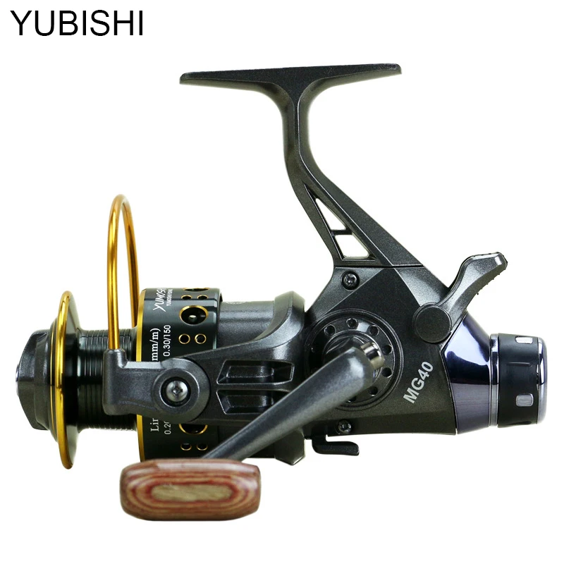 YUBOSHI prekės MG30-60 dvigubai iškrovimo full metal head vieno elemento guolių gapless struktūra priekiniai ir galiniai stabdžiai žuvų ritės