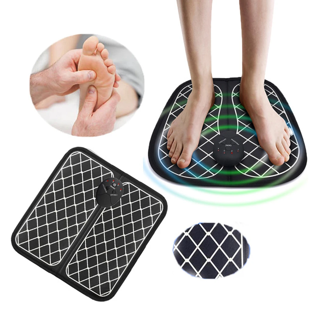 Elektros Foot Massager Trinkelėmis Kraujo Apytaką Atpalaiduoja Įtemptus Pėdų Raumenis Kojų Kilimėlis Foot Massager Stimuliatorius Trinkelėmis Pagalvėlės, Kilimėlis
