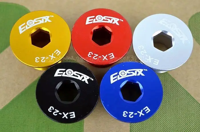 EIOSIX m23 varžtai sulankstomas dviratis dviračio priekinės šakės, varžtai, BMX aliuminio šakės varžtas BMX dalis