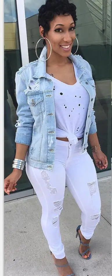 2018 m. Moteris Rudens Mados Plius Dydis Džinsai švarkai už wome Atsitiktinis Streetwear Lady Džinsinio Skaldytų laisvo Stiliaus Moteris Pagrindinio Paltai
