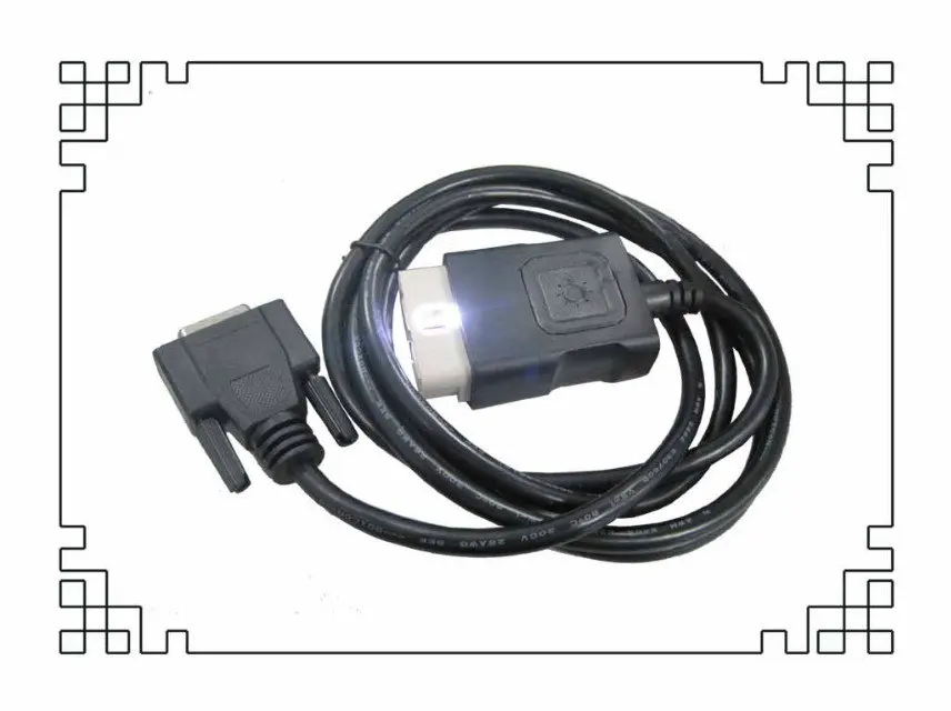 OBDII VD TCS cdp 16 pin LED pagrindinis kabelis 16pin OBD2 bandymo kabelis contect prie kompiuterio su automobilių / sunkvežimių delphis autocome multidiag pro