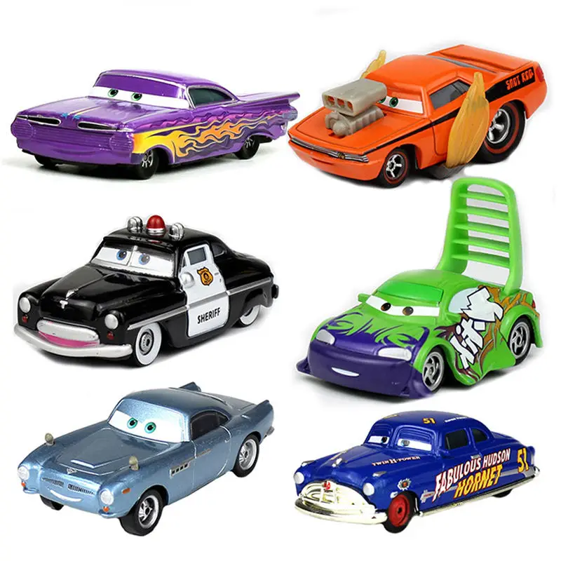 Disney Modelis Žaislai Disney Pixar Cars 2 3 Modelio Žaibas McQueen Mater Modelis Žaislai Snarglys Lazdele Sally Diecast Transporto Priemonės Metalo Lydinio Žaislas
