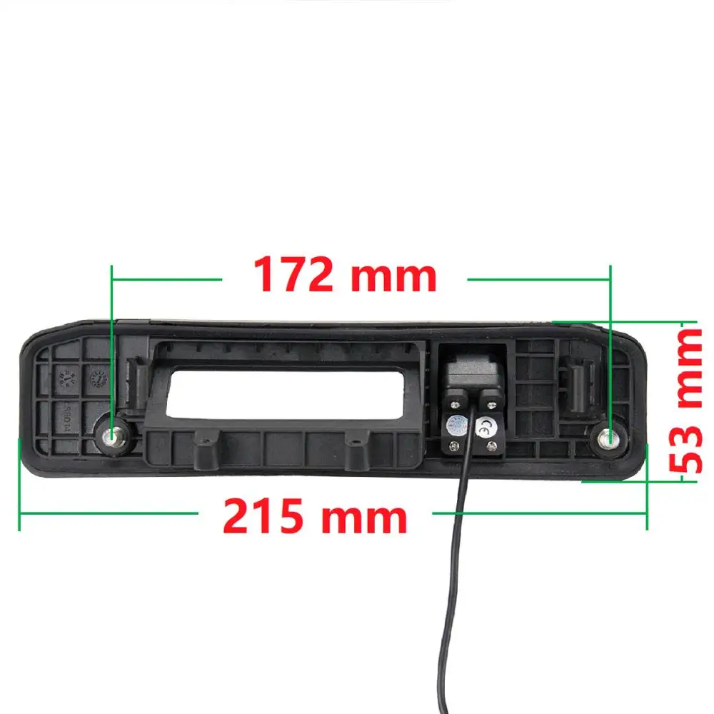HD 720p Bagažinės Kamera Atbuline Kamera skirta Mercedes A-Class A180 A200 A260 W176 GL X166 W166 ML vito W447