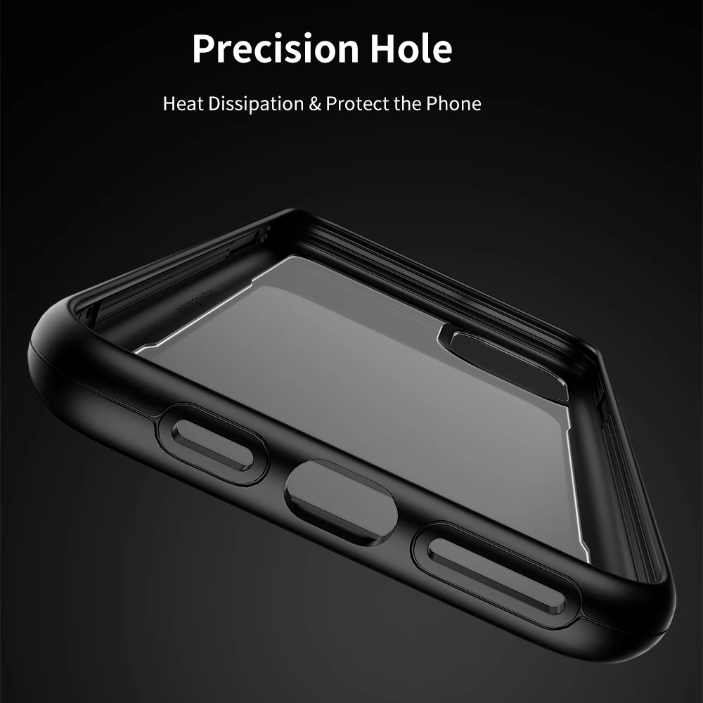 FLOVEME Stiklo Atveju iPhone, 11 Pro Max Skaidriu Apsauginiu Grūdintas Stiklas Case For iPhone 7 8 Dangtelis, Skirtas 