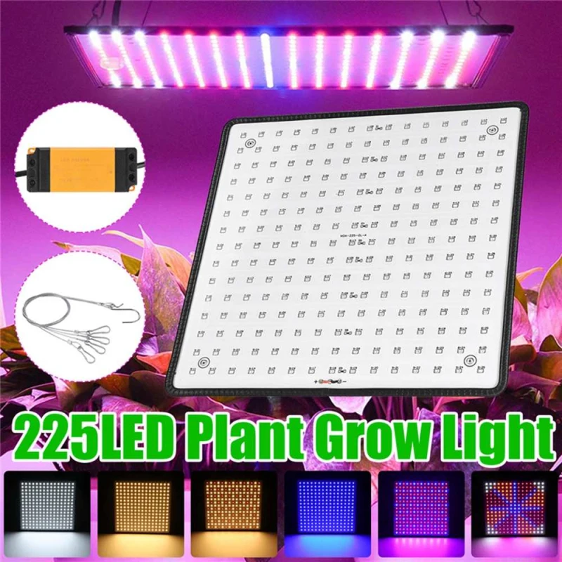 2000W 225 LED Sodinimo Lempos Hydroponic LED Grow Light Augimo Lempa Augalų Daržovių, Gėlių Patalpų Augalų Lempos Patalpų Apšvietimas