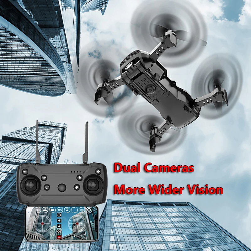 X12 X12S WiFi FPV RC Drone su 0.3 MP/1080P/4K HD Dual Camera Optinio Srauto RC Quadcopter Žaislų Vaikas Dron vs SG106 Visuo xs816