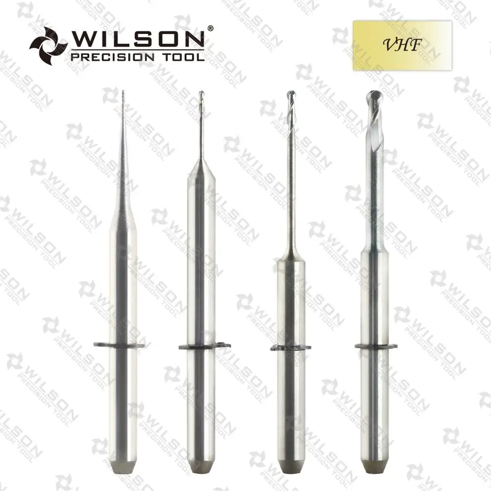 WilsonDental Frezavimo Burs tinka VHF Staklės K5-Pjovimo Cirkonis - Bendras Ilgis-40mm
