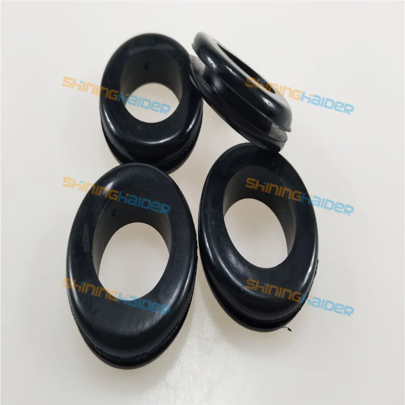 Europos stiliaus vidinis skersmuo 23 mm-70mm juoda natūralios gumos grommets žiedas apsauginis grommets guminių įvorių