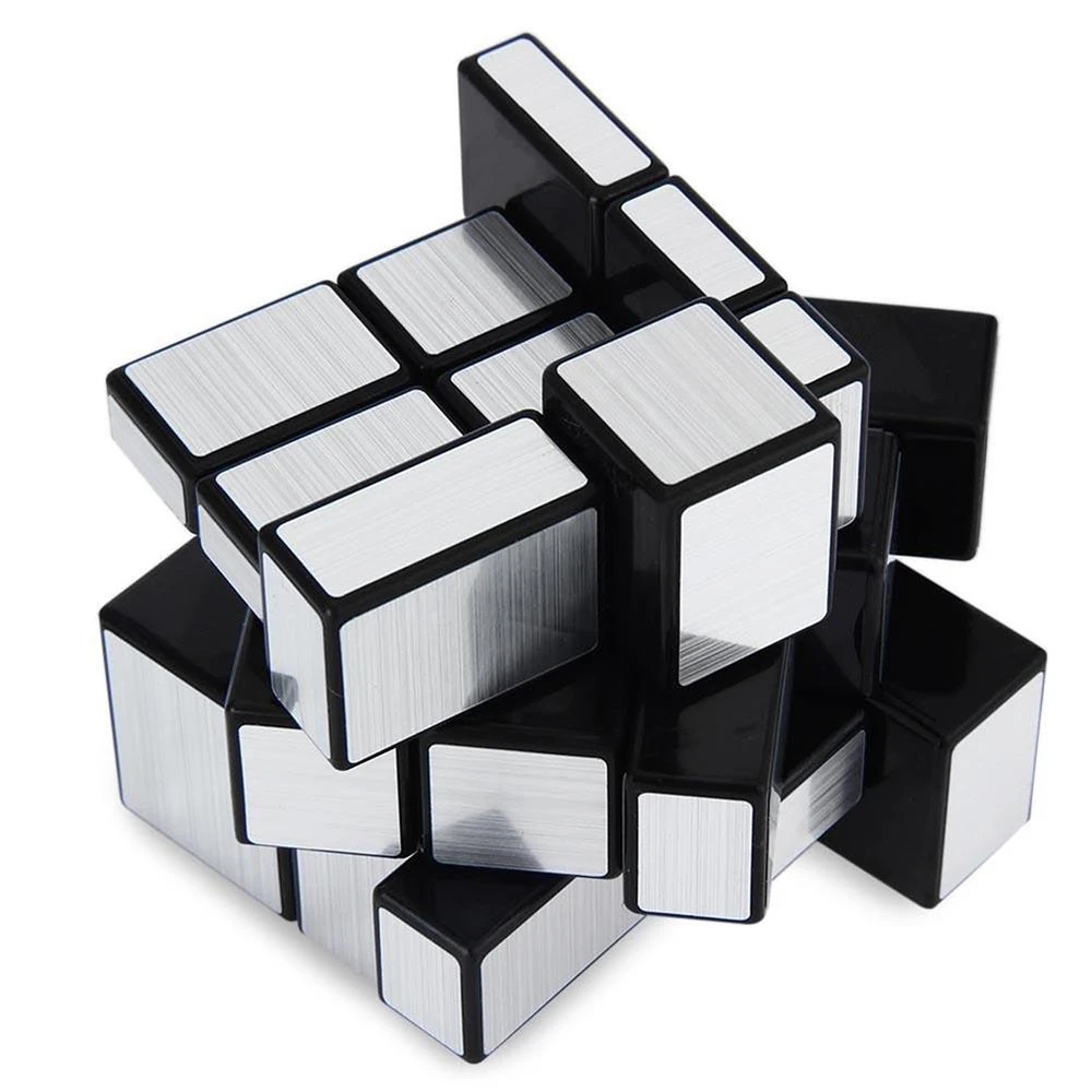 3x3 Magic Cube Blokuoti Veidrodis Greitis Profesinės Įspūdį Žaidimą Veidrodis Kubo Magija Švietimo Žaislai Vaikams Sidabro/Aukso