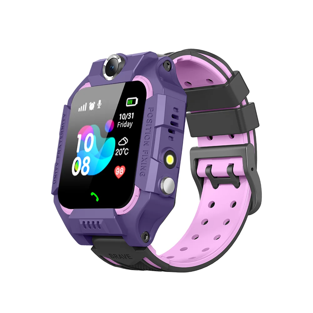 SZHM E12 Naujo Dizaino Ip67 atsparus Vandeniui Sos Nuotolinio Stebėti Vaikai Smartwatch Muzikos Laikrodis Vaikams Gps Lbs Smart Žiūrėti