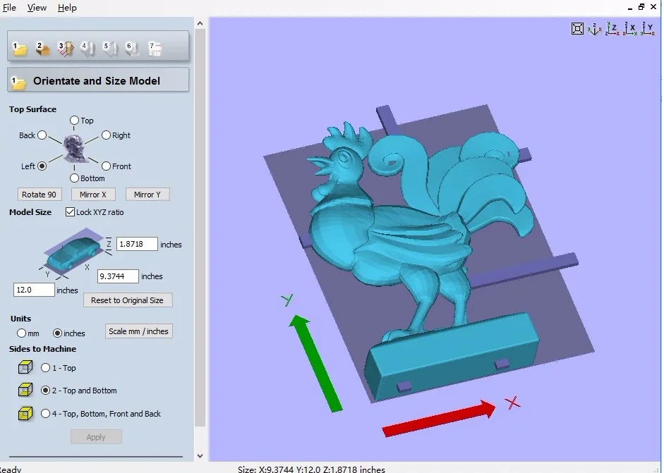 CNC dizainas, 2D ir 3D programinė įranga darbo naujausią versiją patogi