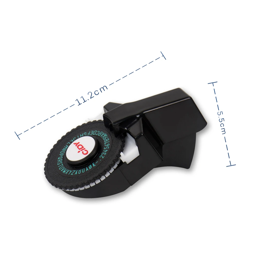 Dymo Label Maker Pakeičia Motex E101 Vadovas Dymo Etikečių Spausdintuvas, Skirtas 9mm Mini Nešiojamą Graviravimas rašomųjų Mašinėlių juostelės Etikečių klijavimo Mašinos